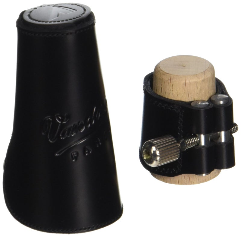 Vandoren LC25L Leather Ligature and Leather Cap for German Clarinet - Image 2