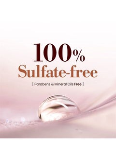 KUNDAL English Rose Sulfate Free Moisturizing Shampoo for Dry Damaged Hair with Argan Oil, 16.9 oz, x 2 bottles  - Image 2