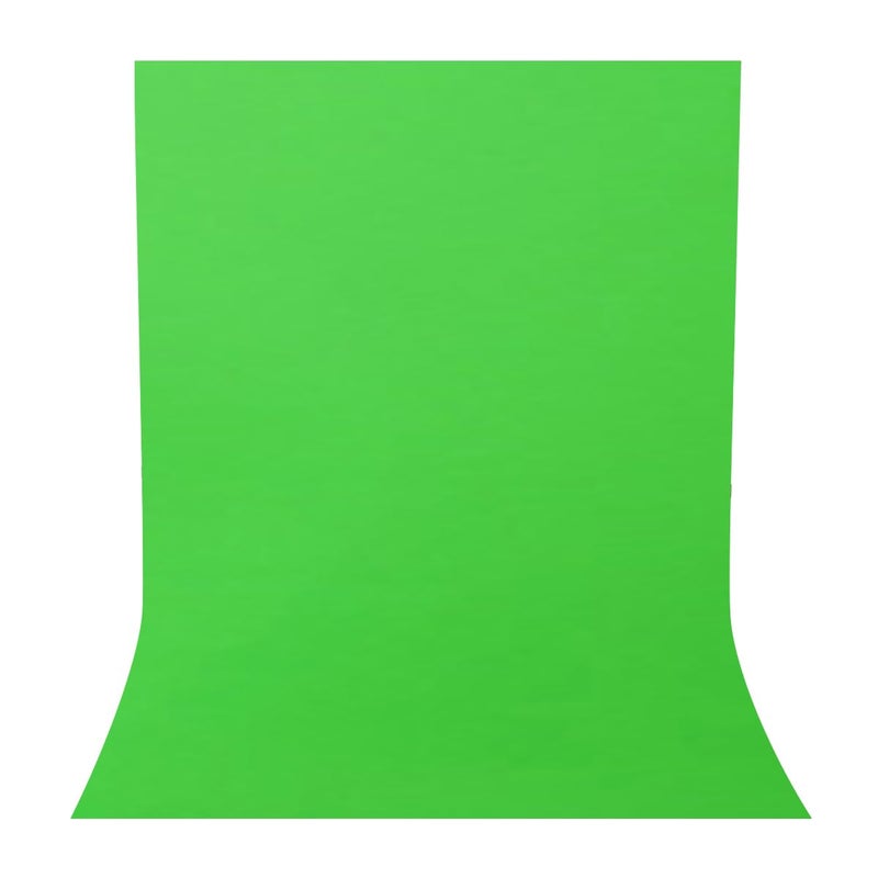 LYLYCTY Green Photo Backdrop for Photoshoot Photography Background Studio Backdrop Streaming Video Shooting 5x7FT - Image 1
