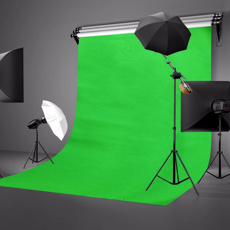 LYLYCTY Green Photo Backdrop for Photoshoot Photography Background Studio Backdrop Streaming Video Shooting 5x7FT - Image 4