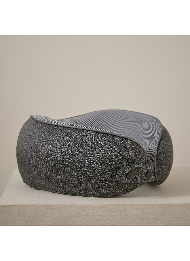 Home Box Cloud Comfort Memory Foam Neck Pillow - 24X25X12 Cm  - Image 2