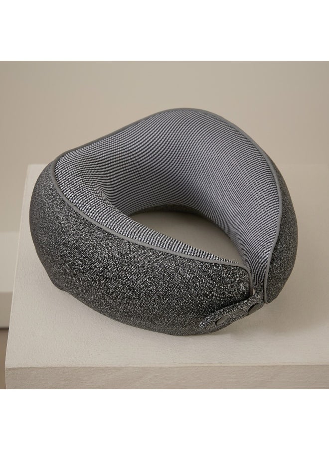 Home Box Cloud Comfort Memory Foam Neck Pillow - 24X25X12 Cm  - Image 1