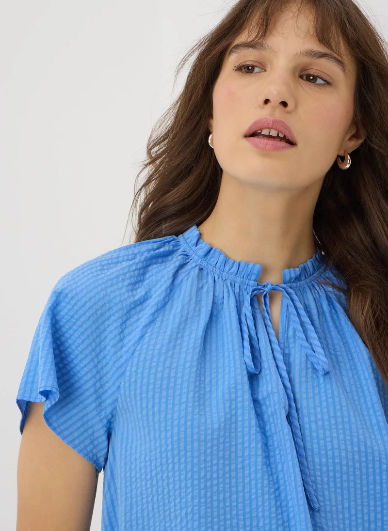 Matalan Blue Boho Blouse