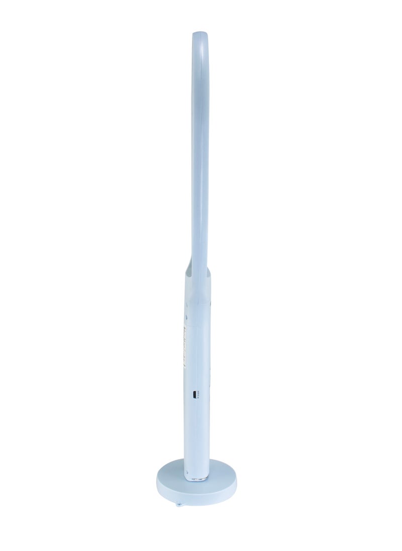 SONASHI Rechargeable Mosquito Swatter - 500mAh Li-Ion Battery with High Power | Charging 1.5 Hrs with Light Indicator | Mosquito Bat with UV Light, Hanging Hook and Stand Base | Perfect for Indoor and Outdoor SMR-222U Blue  - Image 3