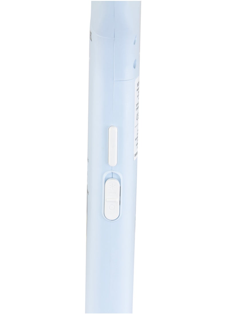 SONASHI Rechargeable Mosquito Swatter - 500mAh Li-Ion Battery with High Power | Charging 1.5 Hrs with Light Indicator | Mosquito Bat with UV Light, Hanging Hook and Stand Base | Perfect for Indoor and Outdoor SMR-222U Blue  - Image 4