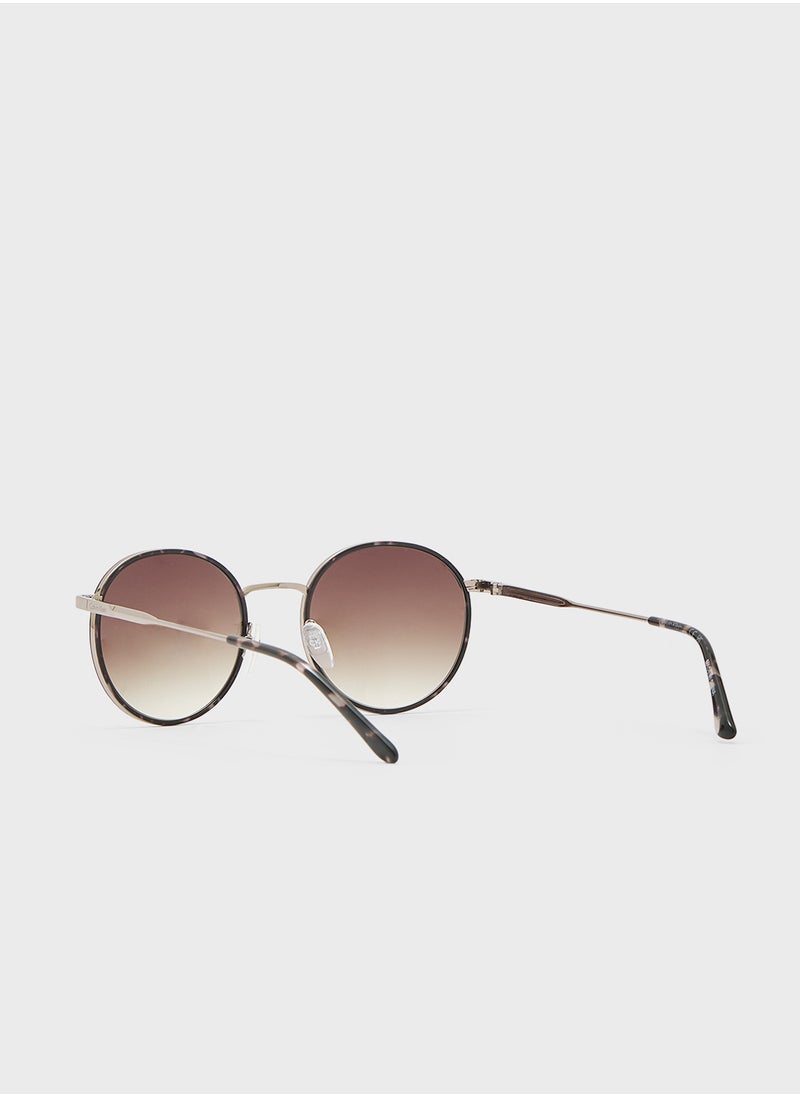 CALVIN KLEIN Round Sunglasses  - Image 3