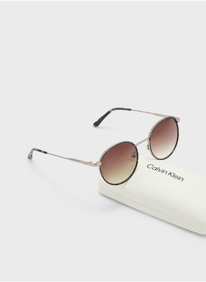 CALVIN KLEIN Round Sunglasses  - Image 5