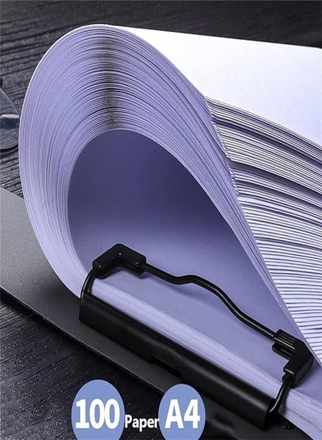 Cazuela Flip Writing Pad Side Open File Pad A4 360 Over Waterproof Foldover Clipboards File Folder Flip Profile Clips Hardback Boards Form Organizer for Business, Office (Multi Color) (4) - Image 4