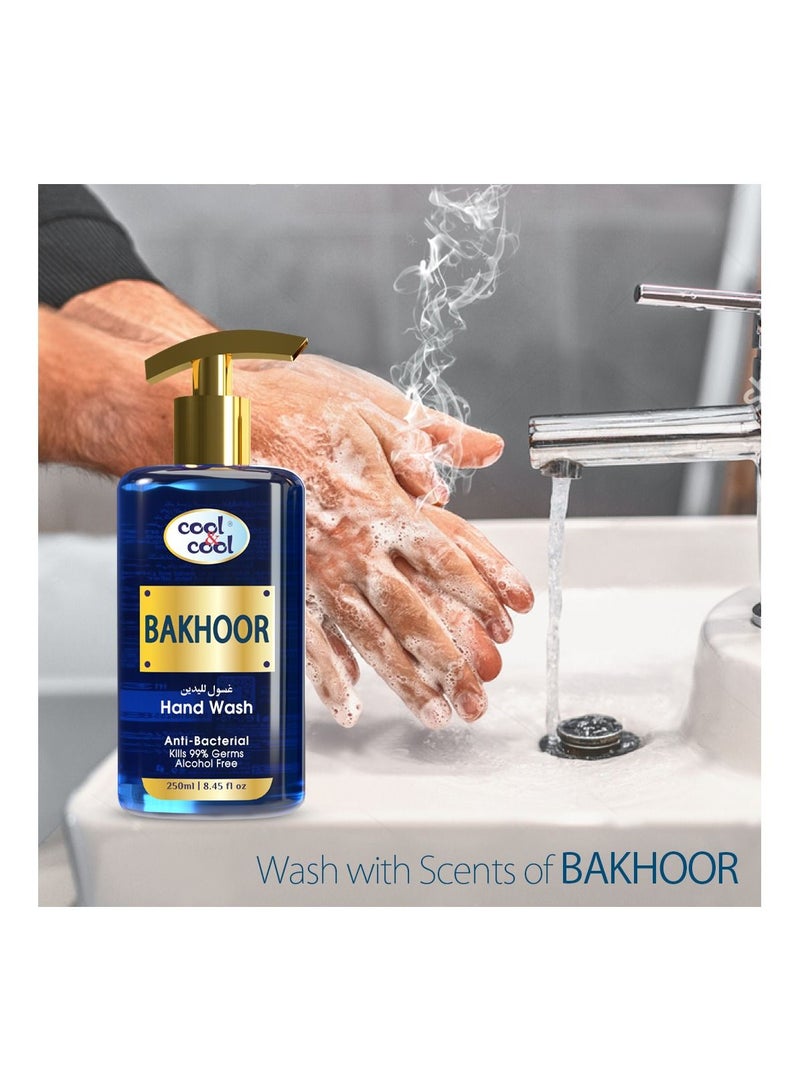 كول اند كول غسول اليدين بخور من السلسلة العربية من كول اند كول - 250 مل - مضاد للبكتيريا، خالي من الكحول، مرطب بفيتامين E، تركيبة تقتل الجراثيم بنسبة 99% - Image 4