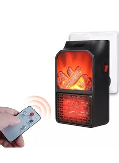 Flame Heater Mini With Italian technology , PTC Ceramic Heating 1000W Portable Fireplace Heater for rooms , office and home (EU Plug 220V) Fast Heating Built In Timer - Remote Control - pzsku/Z8F4426264AF7E42D7A42Z/45/_/1730015815/3d0668a9-3dec-495b-b5cc-b72e66b0349d