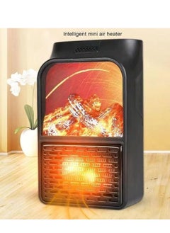 Flame Heater Mini With Italian technology , PTC Ceramic Heating 1000W Portable Fireplace Heater for rooms , office and home (EU Plug 220V) Fast Heating Built In Timer - Remote Control - pzsku/Z8F4426264AF7E42D7A42Z/45/_/1730015836/c9c3daa4-7f9d-47f3-aee7-fdb65b1fcd90