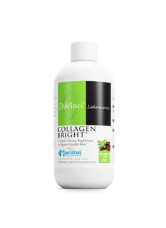 Davinci Laboratories Collagen Bright A Liquid Dietary Supplement To Support Healthy Skin Gluten Free Soy Free Mint Chocolate 30 Servings 7.6 Fl Oz  - Image 2