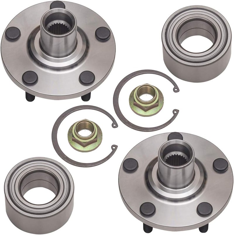 TUCAREST 518508 Front Wheel Bearing and Hub Assembly Pair for Toyota Camry Solara and Lexus RX300 - Image 1