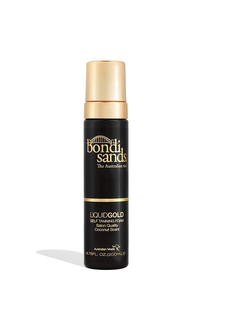 Bondi Sands Self Tanning Foam Liquid Gold 200ml - Image 1