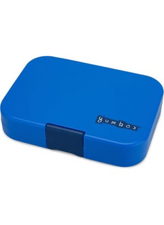 Yumbox Yumbox Panino Leakproof Bento Lunch Box Container for Kids & Adults (Surf Blue Dino), 4 compartments, Perfect for Sandwich Packed Lunch, Compact 8.5x6x1.8, Healthy Portions, Kids Lunch Box  - Image 4