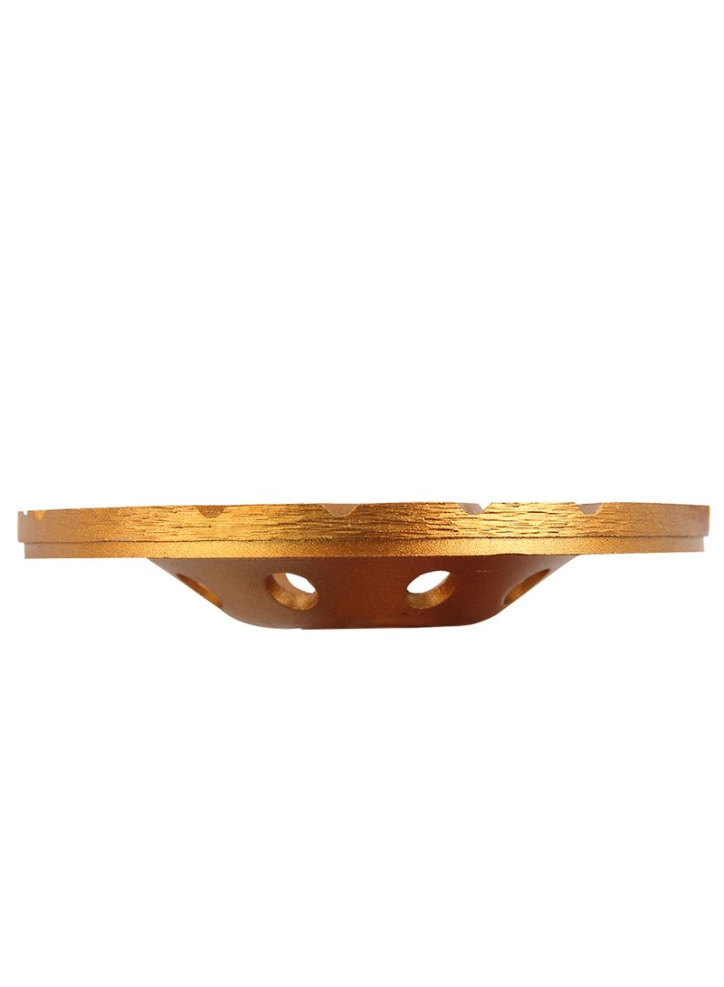 KSEIBI Diamond Cup Wheel, Superturbo, "115x22.2MM, Diamond, Turbo Segmented Grinding Wheel, Concrete Grinding Disc, for Grinding Concrete and Stones Suitable for Grinding Machines and Abrasives. - Image 4