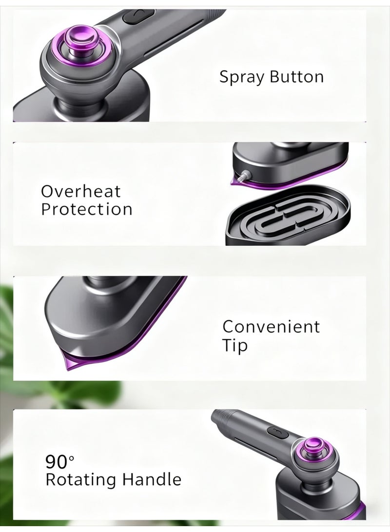 【Family Guardian】Anti-Burn Safe Garment Steamer | Intelligent Power-Off Protection System | Dual Dry/Wet Ironing Design | Specially Designed for Families with Children | 360° Comprehensive Ironing Without Blind Spots - Image 4