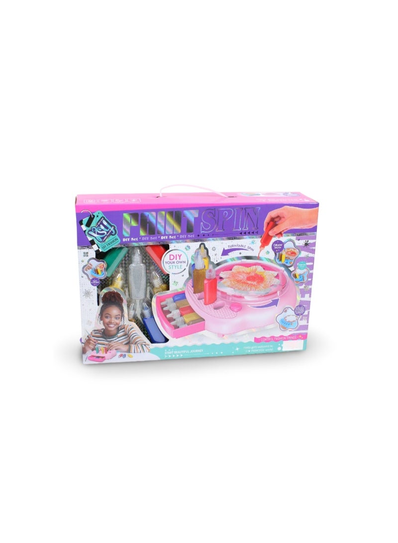 Paint Spin Art Machine Kit – Pink - Image 1