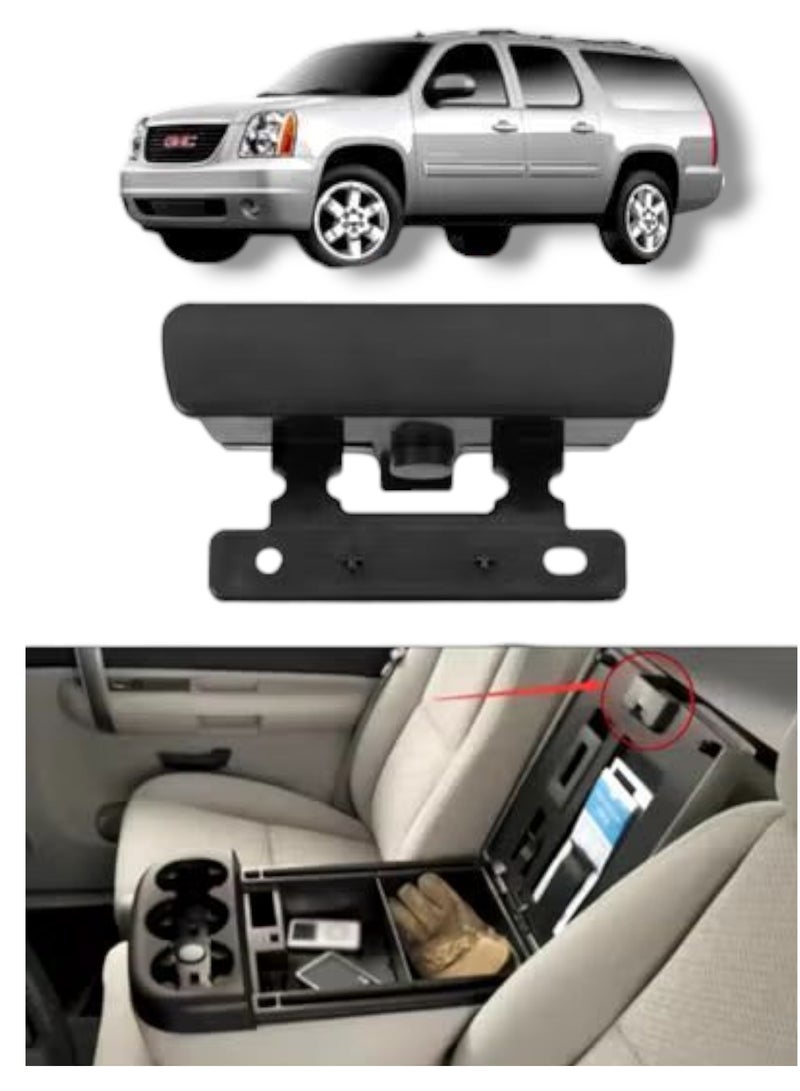 Generic Armrest lock Console Box Between Driver's Seat And Passenger Seat lock Special For GMC Yukon Tahoe Suburban Silverado Sierra And Scalade Cars From 2007 To 2014 - Image 1