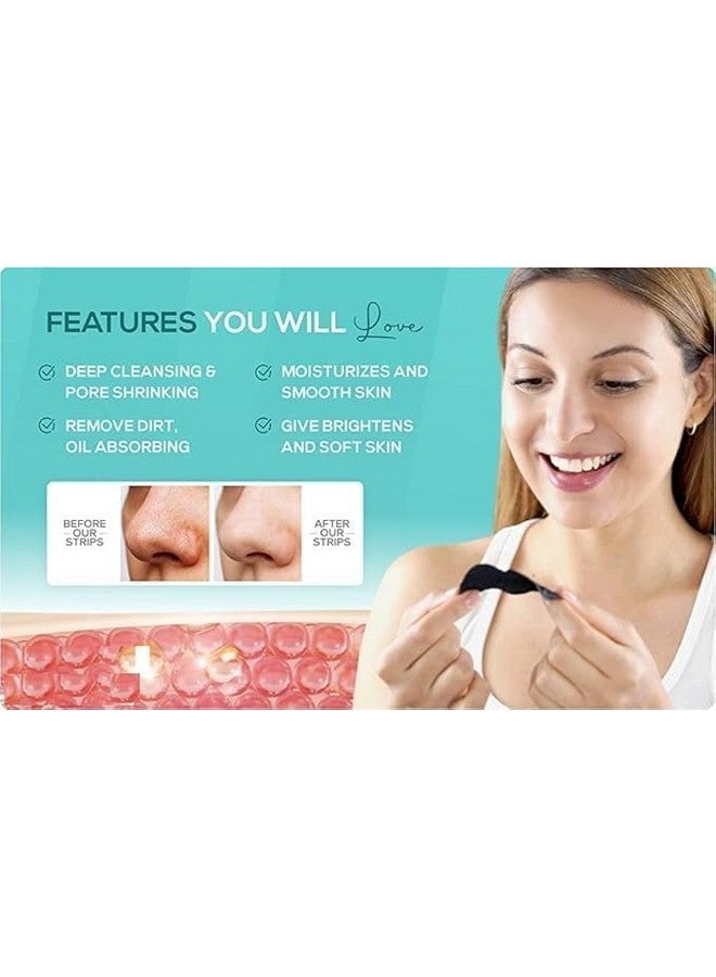 SUNISA Blackhead Removal Nose Strips, Deep Cleansing Pore Strips (Pack of 10) - Image 2