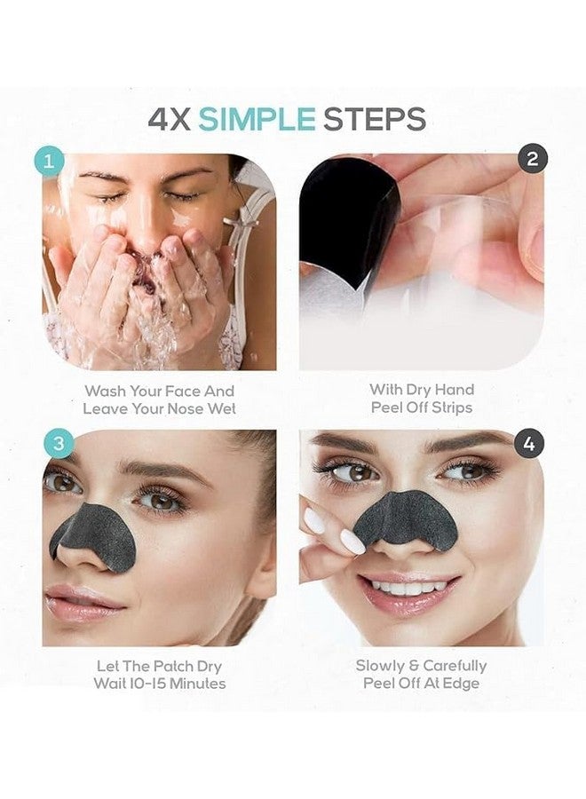 SUNISA Blackhead Removal Nose Strips, Deep Cleansing Pore Strips (Pack of 10) - Image 4