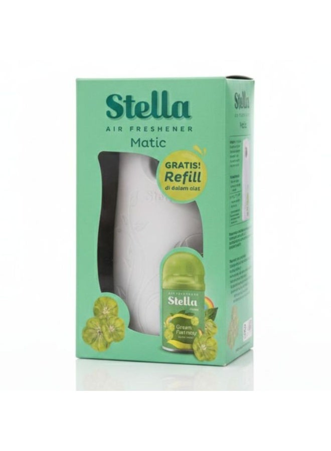 STELLA مجموعة ماتي (معطر + إعادة تعبئة) 225 مل فانتازيا خضراء - Image 2
