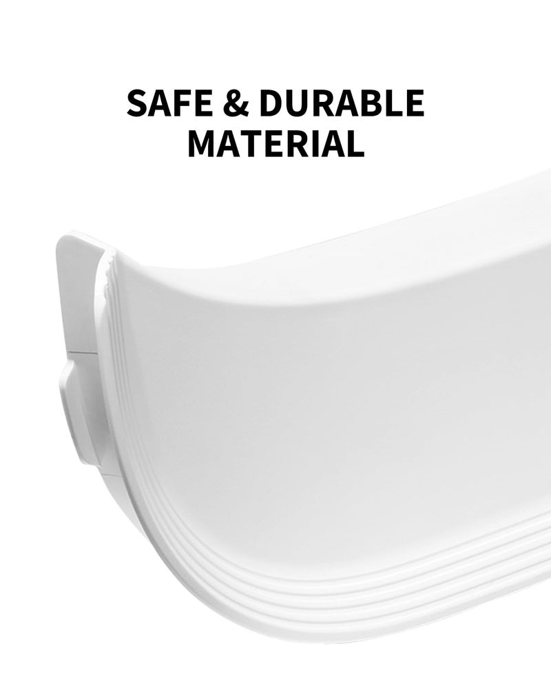 PETKIT Elevated Entrance Fence for PuraMax Self-Cleaning Cat Litter Box, Anti-Leak Urine and Litter Baffle for Puramax 2 and Purobot Max Pro, Increase Threshold for Automatic Litter Box, Less Mess - Image 3