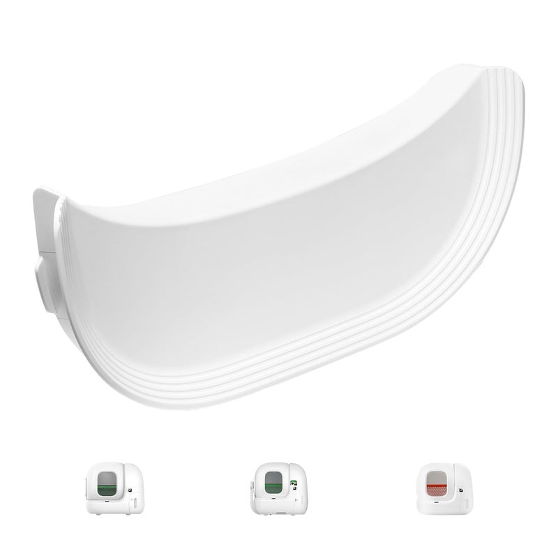 PETKIT Elevated Entrance Fence for PuraMax Self-Cleaning Cat Litter Box, Anti-Leak Urine and Litter Baffle for Puramax 2 and Purobot Max Pro, Increase Threshold for Automatic Litter Box, Less Mess - Image 1