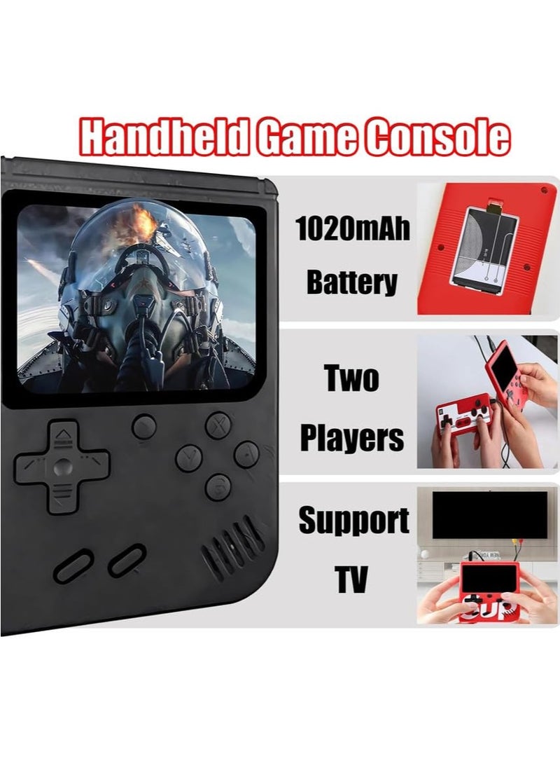 Daytoyz Portable Retro Gaming Console with 500 Built-In Games, Dual Player Mode, TV-Out Support & Included Controller – Handheld System with HDMI Connectivity for Home and Travel  - Image 3