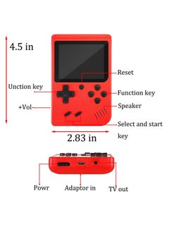 Daytoyz Portable Retro Gaming Console with 500 Built-In Games, Dual Player Mode, TV-Out Support & Included Controller – Handheld System with HDMI Connectivity for Home and Travel  - Image 4