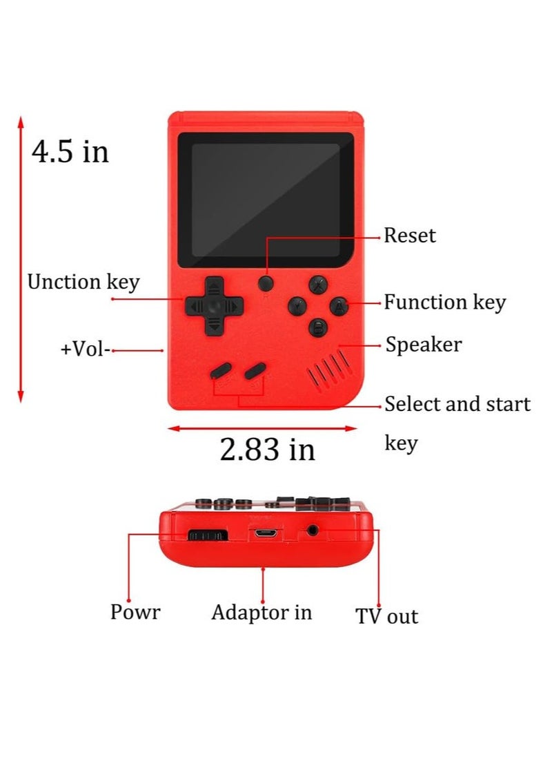 Daytoyz Portable Retro Gaming Console with 500 Built-In Games, Dual Player Mode, TV-Out Support & Included Controller – Handheld System with HDMI Connectivity for Home and Travel  - Image 4