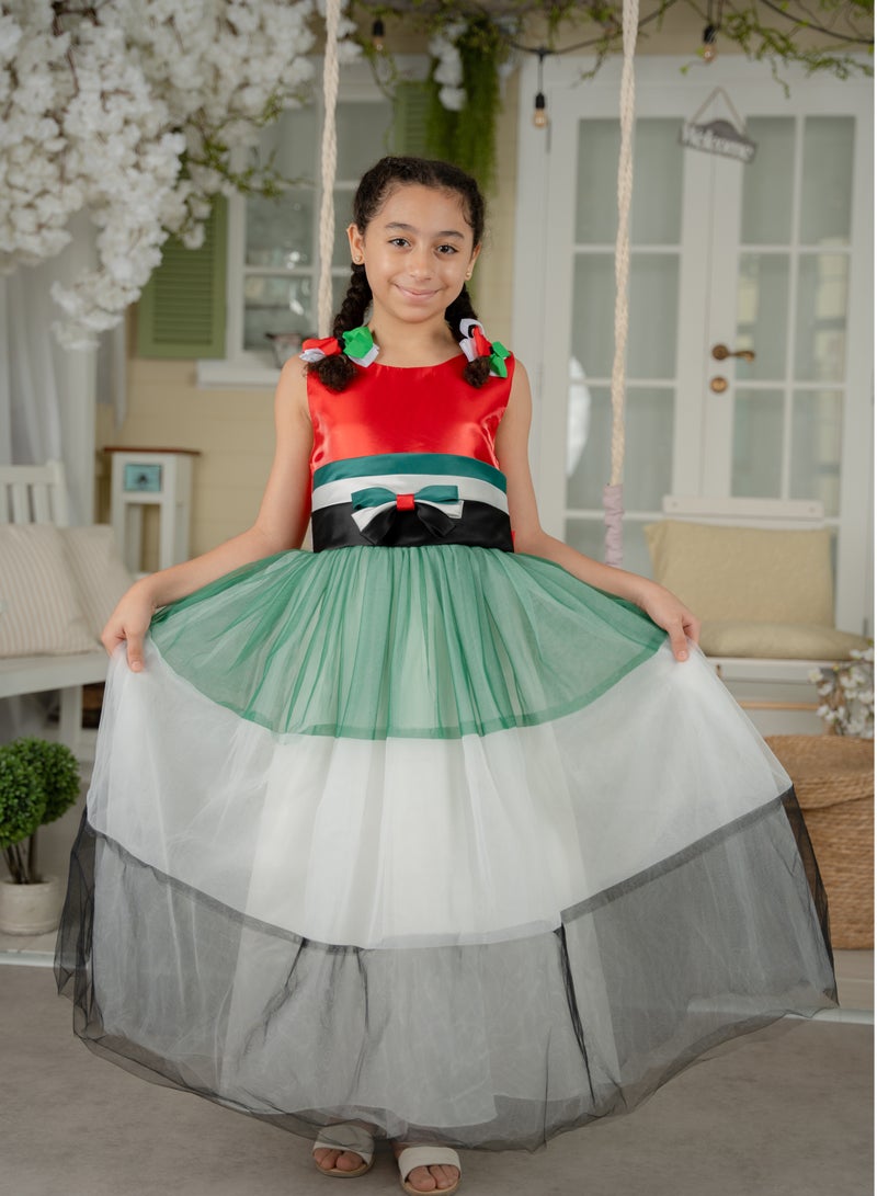 D'Daniela Aisha UAE National Day Flag Dress - Image 2