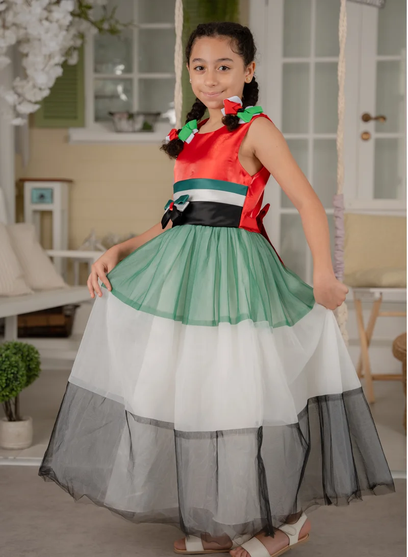 D'Daniela Aisha UAE National Day Flag Dress