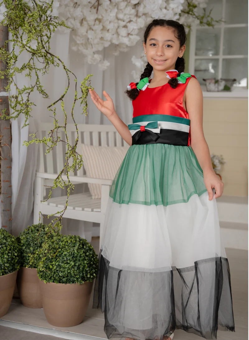 D'Daniela Aisha UAE National Day Flag Dress