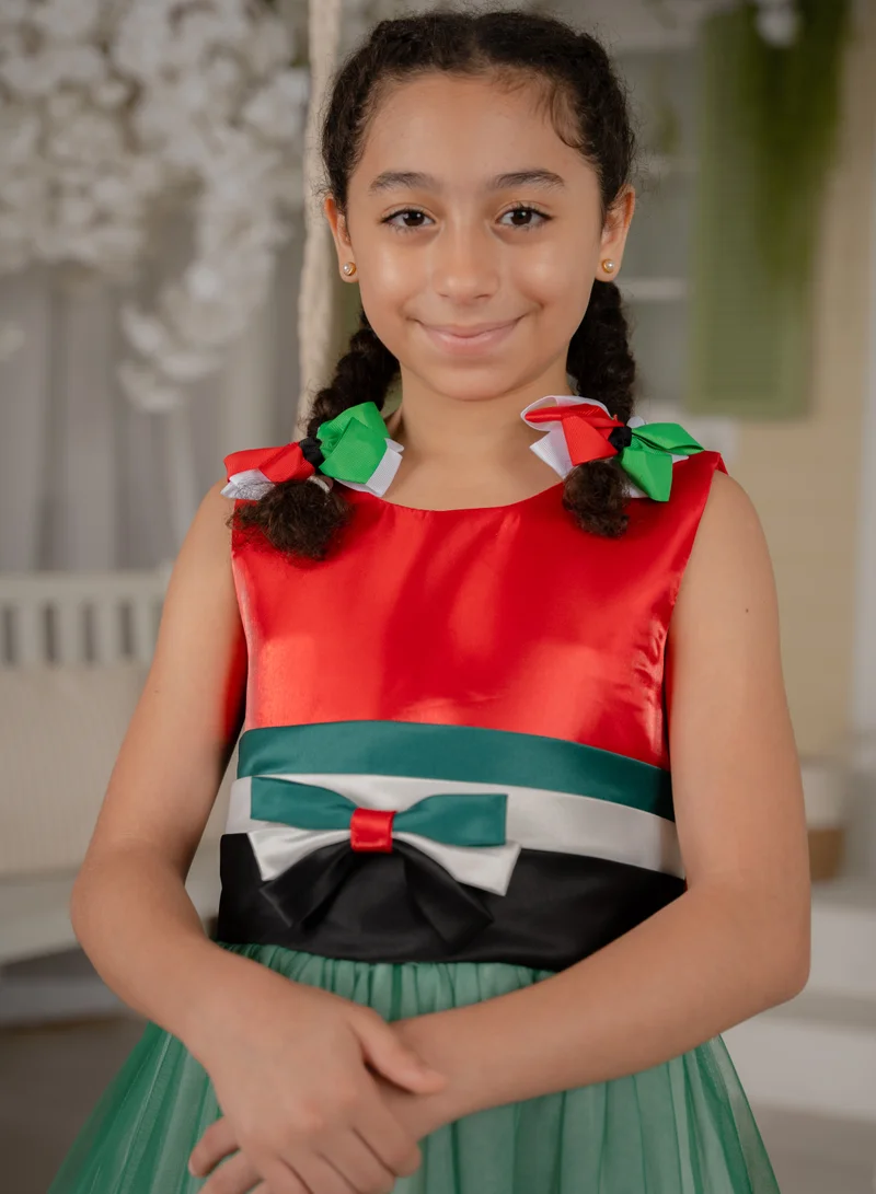 D'Daniela Aisha UAE National Day Flag Dress