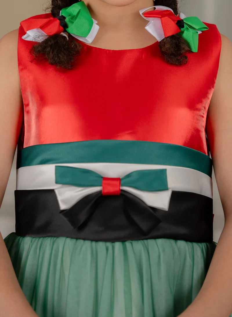 D'Daniela Aisha UAE National Day Flag Dress