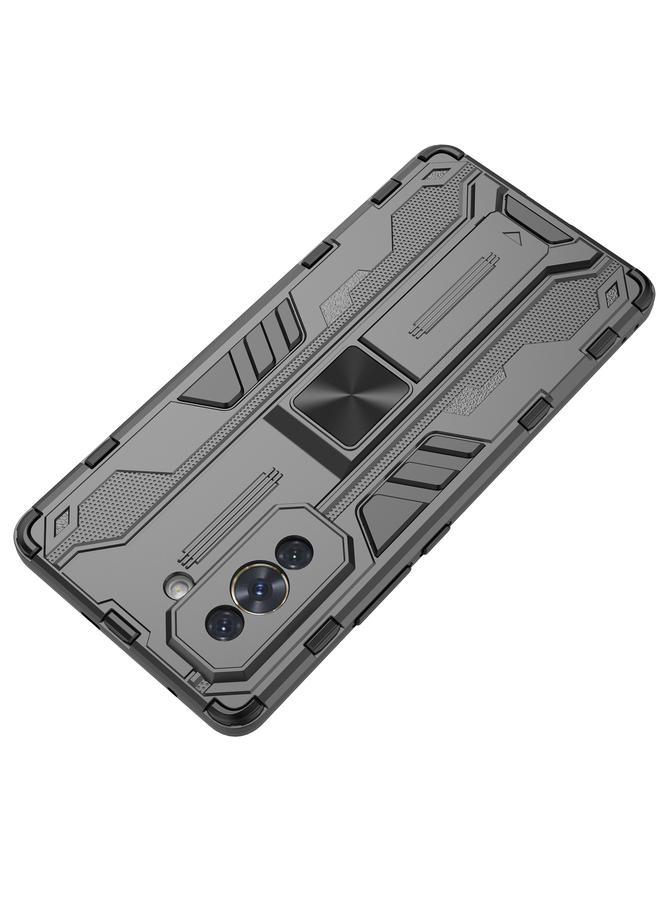 اس-توب جراب لهاتف Huawei Nova 10 4G Supersonic PC + جراب هاتف واقي مقاوم للصدمات من مادة TPU مع حامل - Image 4