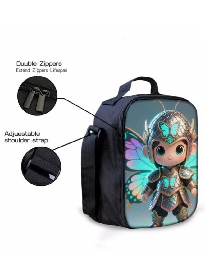 Bright Li Fire Unlock the new fashion of childish fun! Three-piece set of bags, cartoon elements for children and teenagers (students, children, friends' outings, mountain climbing, schooling, etc. can be used) - 97 - Image 2