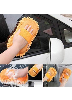 PRIKNIK PRIKNIK Wash and Dry 2in1 Multipurpose Microfibre High Permance Cleaning Sponge Home Kitchen Car Bike Vehicle Washing Cleaning Shining 1 Pc Compatible with Fiat Linea  - Image 2