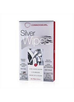 CONNOISSEURS Silver Cleaner Wipes, 10 Count  - Image 1