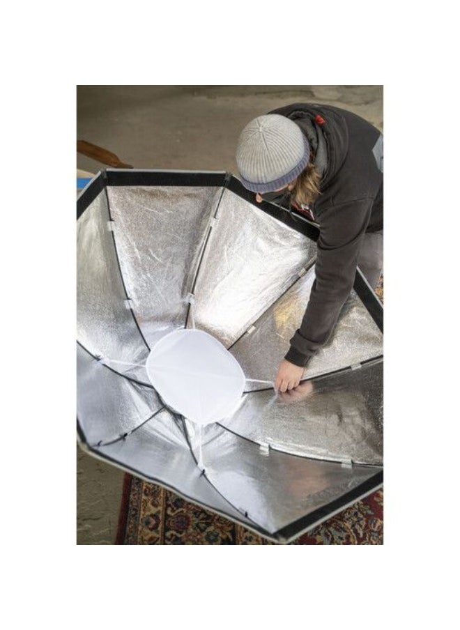 Aputure - Aputure Light OctaDome 120 Bowens Mount Octagonal Softbox with Grid (47.2") - Image 1