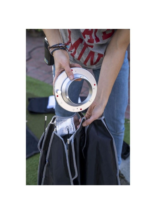 Aputure - Aputure Light OctaDome 120 Bowens Mount Octagonal Softbox with Grid (47.2") - Image 1