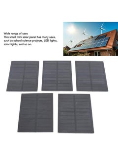 Thoraya 5Pcs 2W Mini Solar Panel High Efficiency Monocrystalline DIY Small Solar Panel Module for Solar Light Science Project  - Image 4