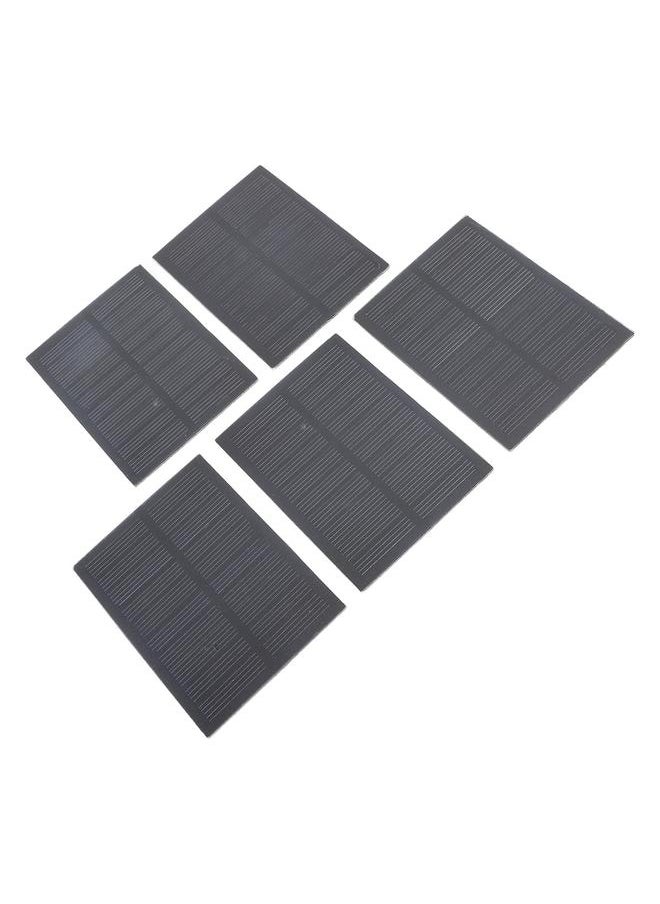Thoraya 5Pcs 2W Mini Solar Panel High Efficiency Monocrystalline DIY Small Solar Panel Module for Solar Light Science Project  - Image 3