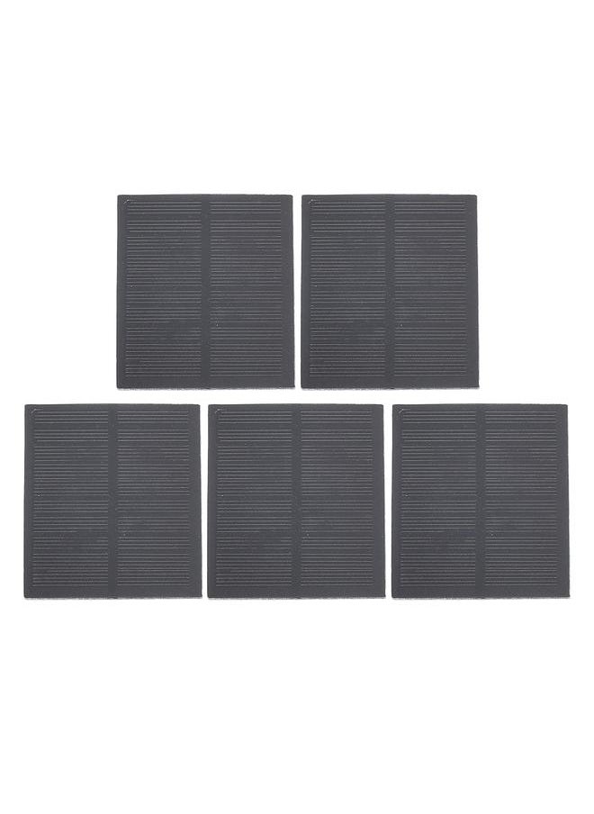 Thoraya 5Pcs 2W Mini Solar Panel High Efficiency Monocrystalline DIY Small Solar Panel Module for Solar Light Science Project  - Image 1