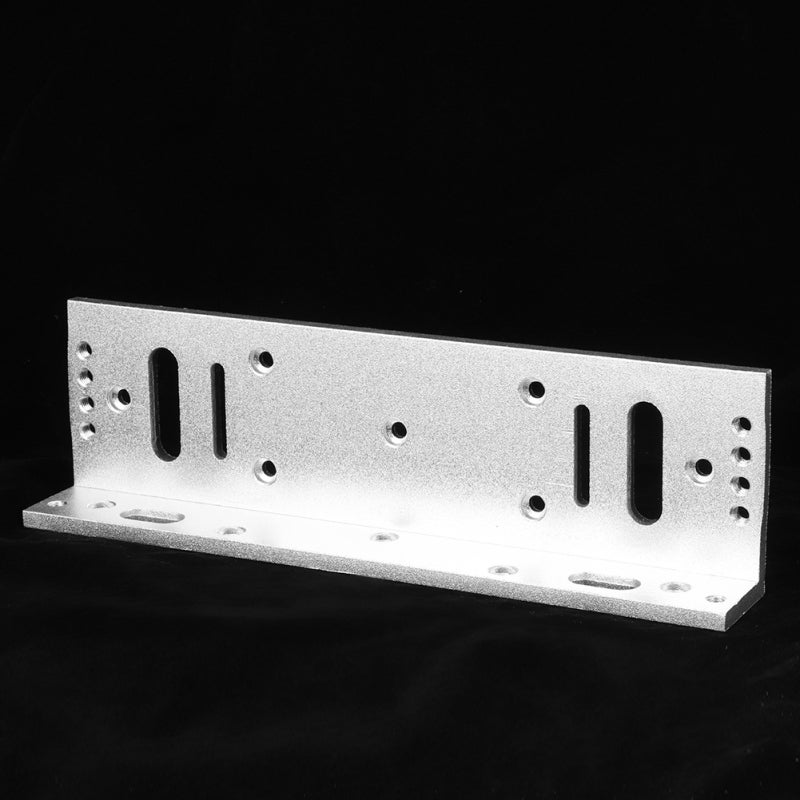 Aluminium Alloy Door L Mounting Bracket Holder Stand for Electric Magnetic Lock 500kg/1102.31lb - Image 1