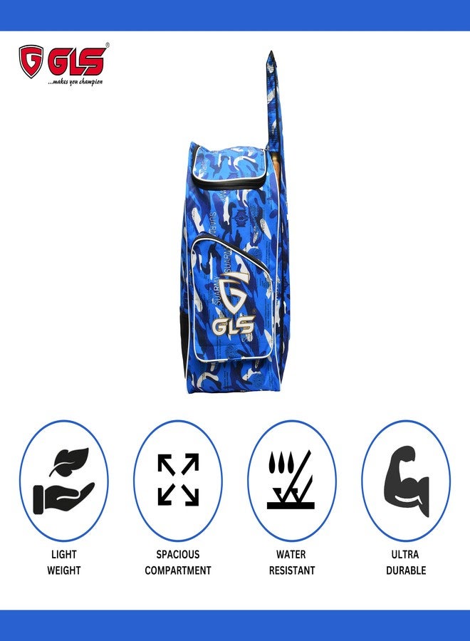 GLS Sniper Duffle Cricket Kit Bag with One Side Bat Sleeve (Blue) - Image 4