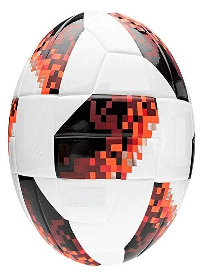 Gravin Red Telstar Football & Air niddle, Size 5 No - Image 1