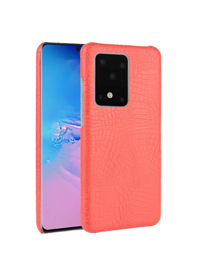 Zaboon Case For Galaxy S20 Ultra Shockproof Crocodile Texture PC + PU Case - Image 1