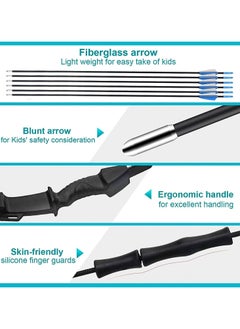 Bukela Kids Bow and Arrow Set, Upgraded Youth Bow and Arrow, Kids and Beginner Bow Practice Bow, With 6 Arrows and Accessories For Outdoor Practice Bow and Arrow Set, Sports/Game/Hunting Gifts  - Image 4